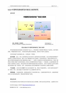 网页游戏研发商竞争力趋势报告2013
